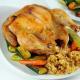 フライパンで鶏肉入りご飯：おいしいおかずのレシピ