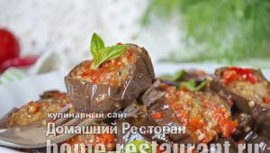 Kış için en lezzetli Gürcü patlıcan tarifleri