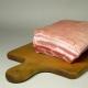 Mish derri Bacon pjekur në petë